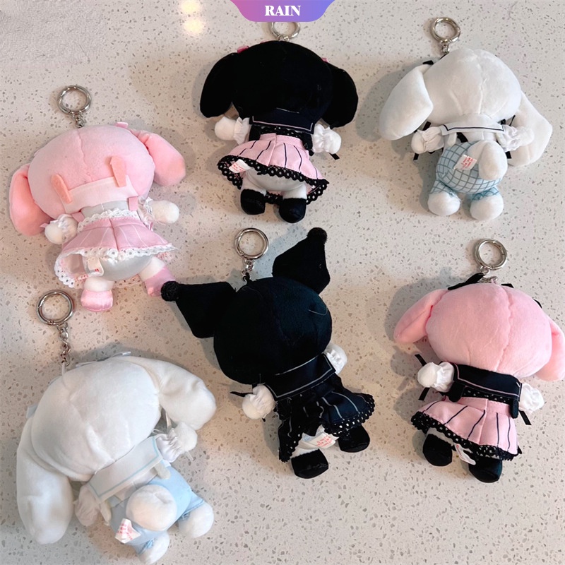 SANRIO Thú Nhồi Bông Hình Nhân Vật Cinnamoroll Kuromi Lolita 14cm Trang Trí Ba Lô [RAIN]