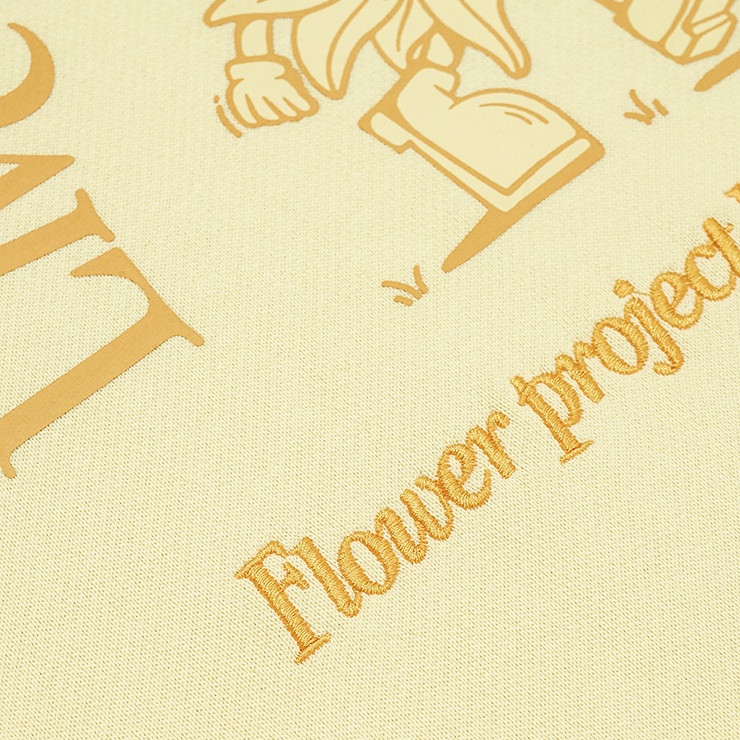 Áo Hoodie Owlbrand Flower/Yellow