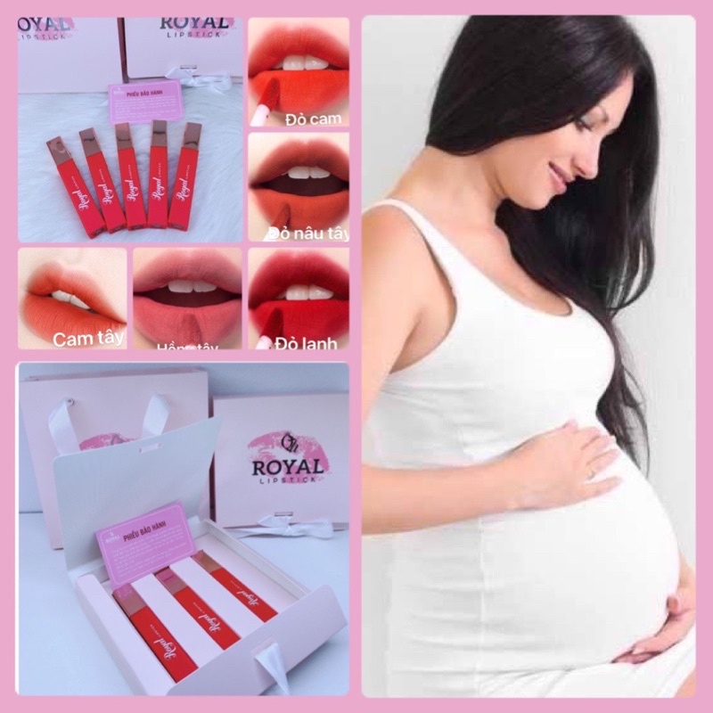 [Son bà bầu-Không chì-Siêu lỳ-mềm môi- -Son Hót nhất 2022 -Hàng chính hãng Cao Cấp]
