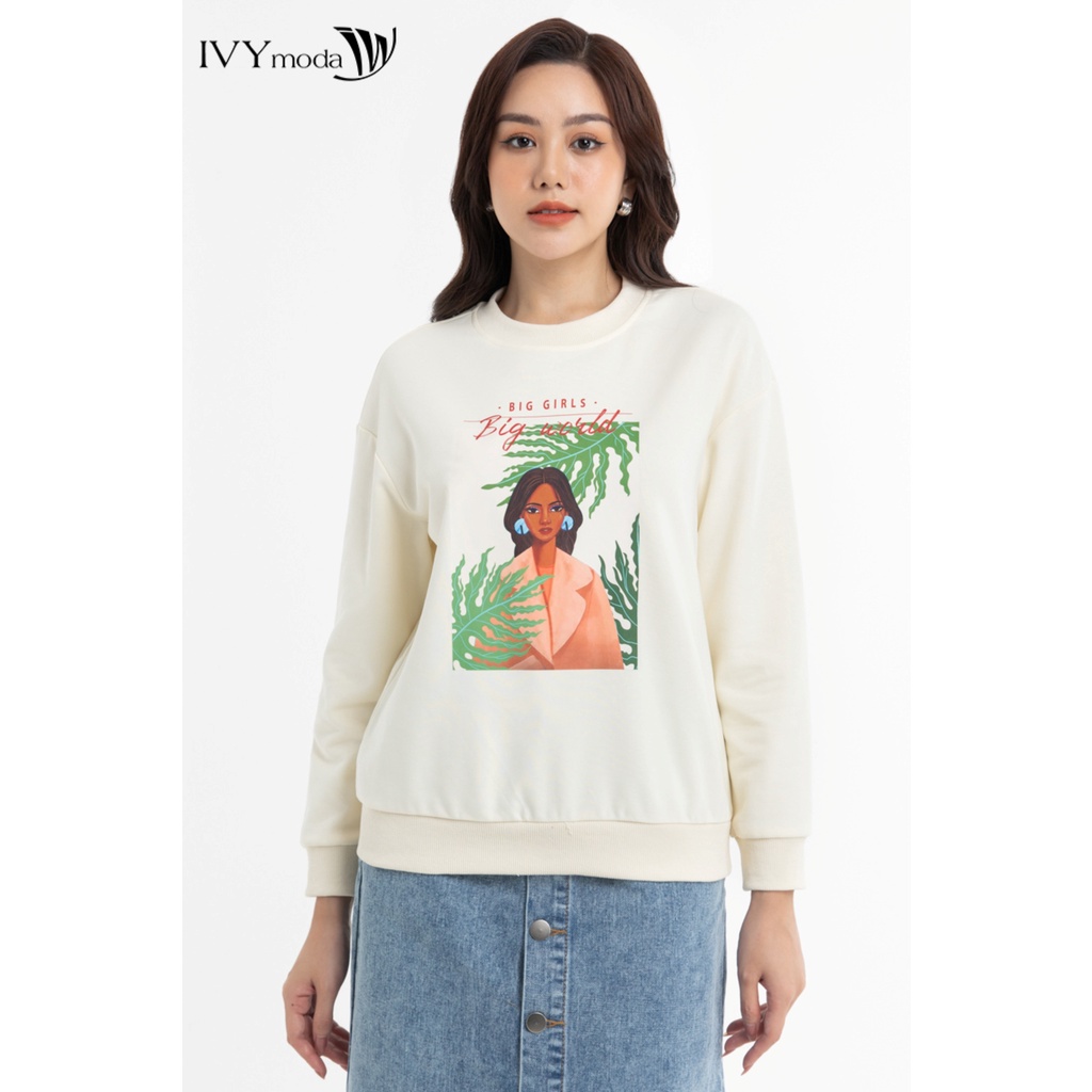Áo thun nữ in hình IVY moda MS 58M7938