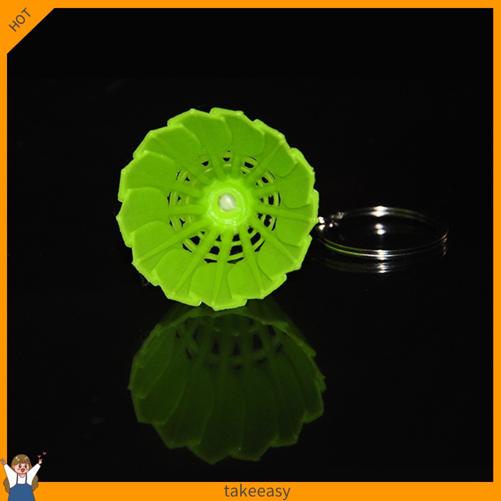 Móc khóa hình quả cầu lông mini xinh xắn dễ thương