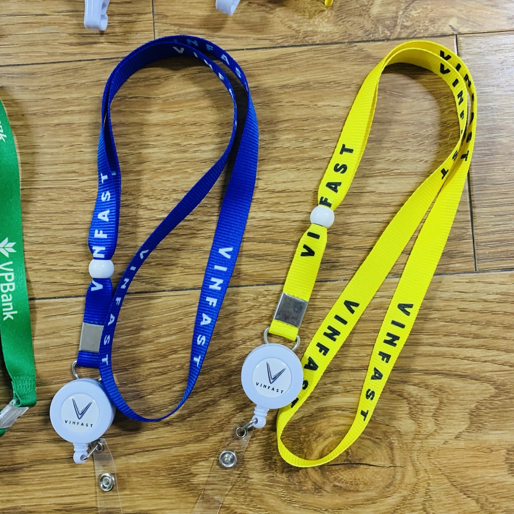 Bộ Dây Đeo Thẻ Thông Minh Chuyên Viên Nhân Viên Ngân Hàng Vpbank, Vietinbank, Techcombank, Vinfast, Vingroup, Microsoft