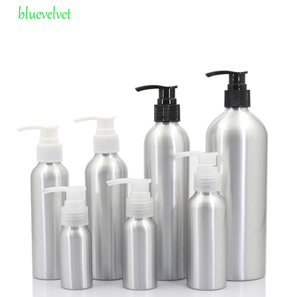 Bình Đựng Dầu Gội / Sữa Tắm Mini Bằng Nhôm Có Vòi Bơm Tiện Dụng Mang Theo Du Lịch