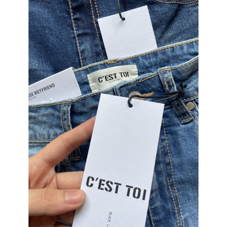 quần jean nữ , đứng phom chất co giãn tốt vnxk