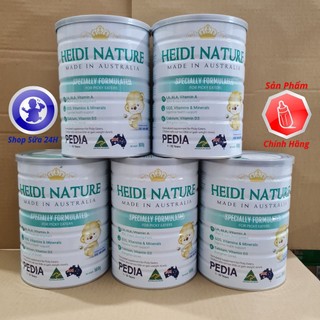 Combo 5 lon sữa heidi nature baby, pedia nhập khẩu nguyên lon từ úc