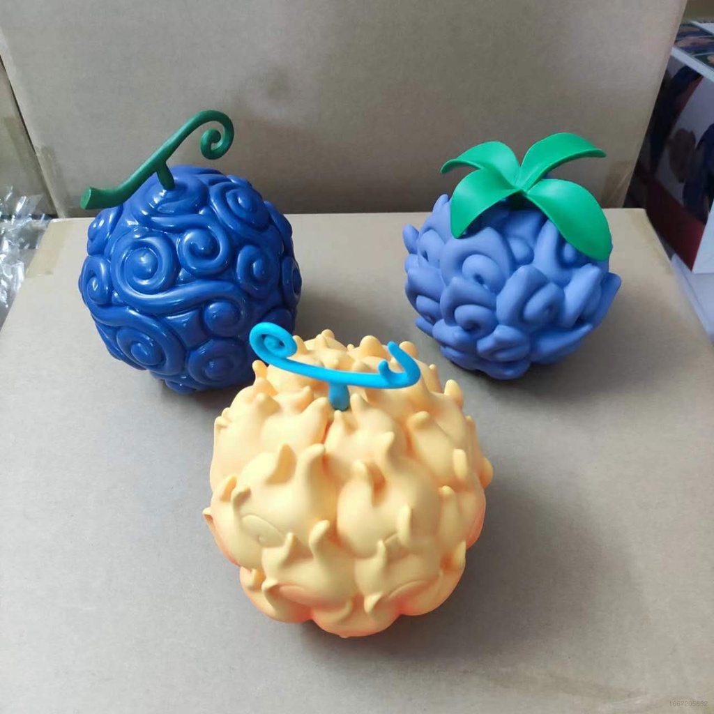 Set 3 Mô Hình Mô Phỏng Trái Cây Ác Quỷ Trong Phim Hoạt Hình One Piece
