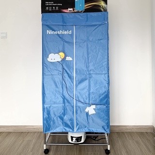Tủ sấy quần áo Nineshield Kb-006 điều khiển không dây khô nhanh diệt sạch vi khuẩn đến 99% [tongkho.nineshield]
