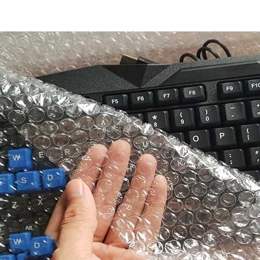 Màng xốp khí - Cuộn bong bóng khí chống sốc đóng hàng gói hàng dễ vỡ 40x100m