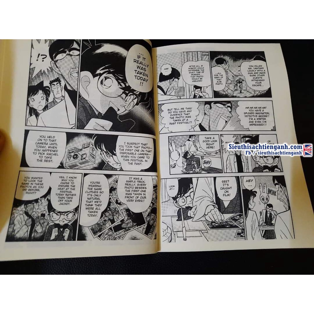 Thám tử lừng danh Conan - 12q - tiếng Anh