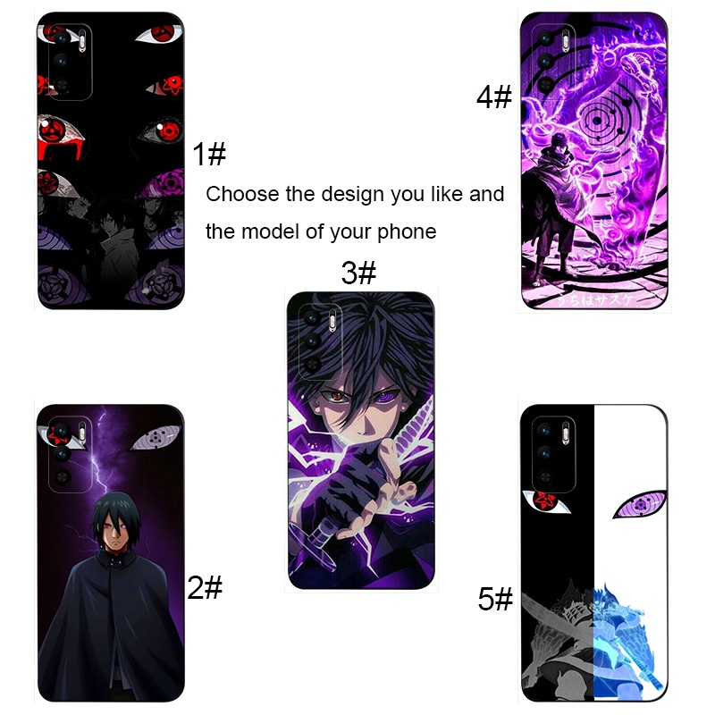 Ốp Điện Thoại Silicon Mềm Hình NARUTO Cho iPhone 7 8 7 + 8 + 6 + 6S + XR XS Max 5 5s EDC1