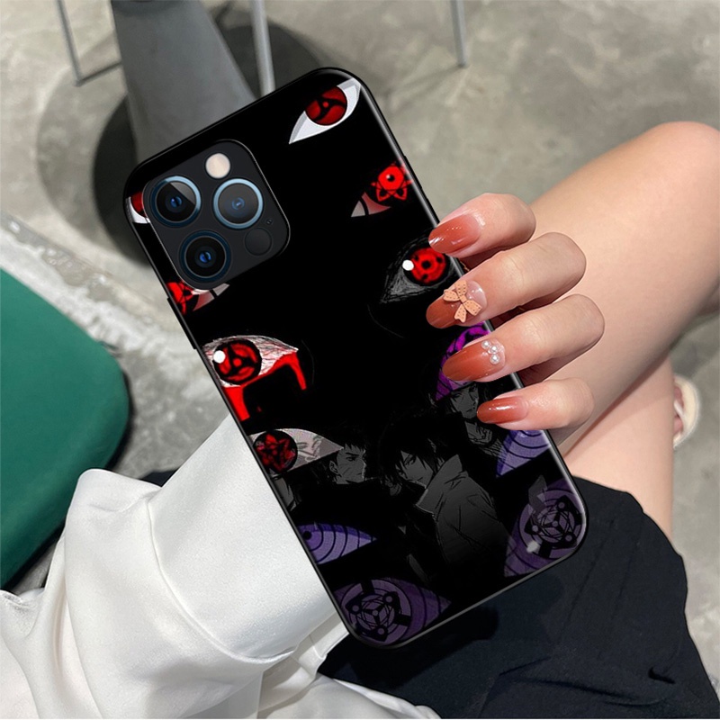 Ốp Điện Thoại Silicon Mềm Hình NARUTO Cho iPhone 7 8 7 + 8 + 6 + 6S + XR XS Max 5 5s EDC1