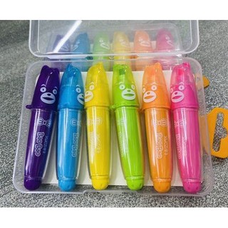 Bút dạ quang BC 735 6 cây