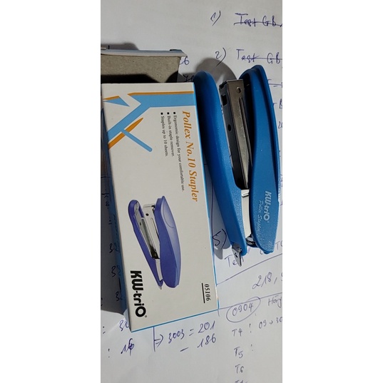 Dập ghim dùng đạn no10 có lò xo trợ lực KW-triO