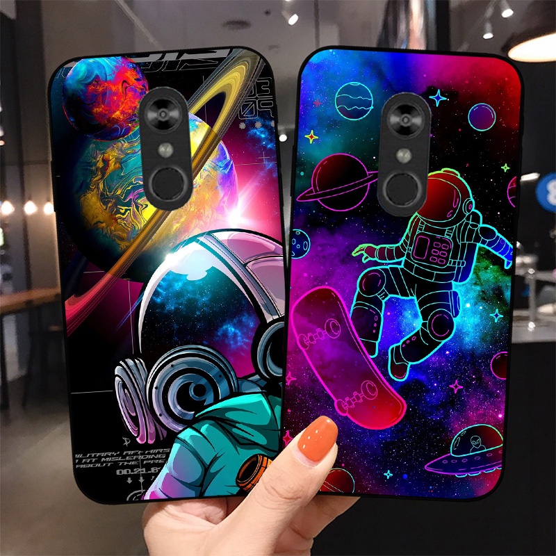 Ốp Điện Thoại Hình Phi Hành Gia Cho LG Stylo 4 Stylo4 LG Q Stylo 4 Q710MS Q710TS Q710CS 2018 Q710 32GB 6.2 "LG Q Stylus Plus