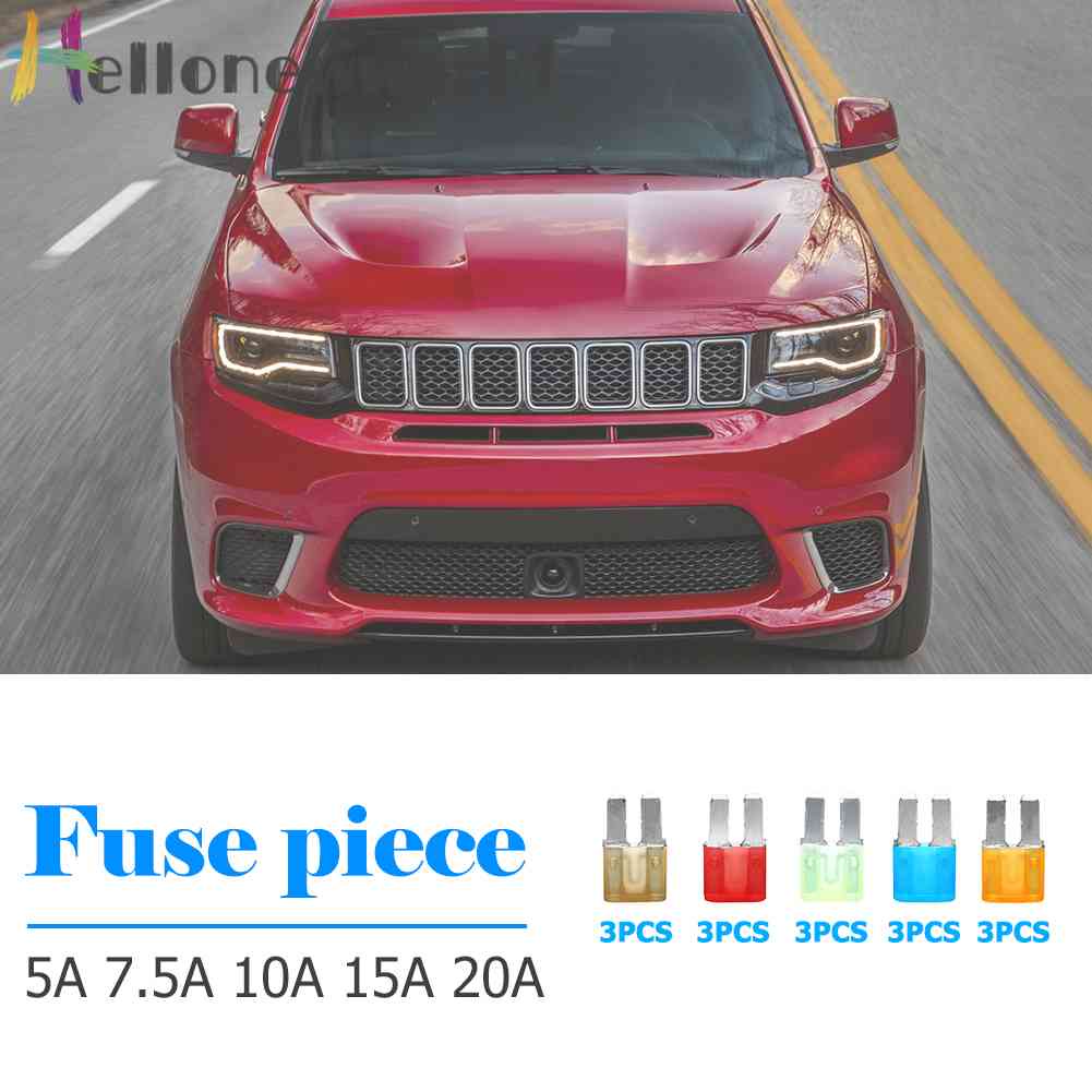 15 Cầu Chì Micro2 5A 7.5A 10A 15A 20A Cho Xe Hơi