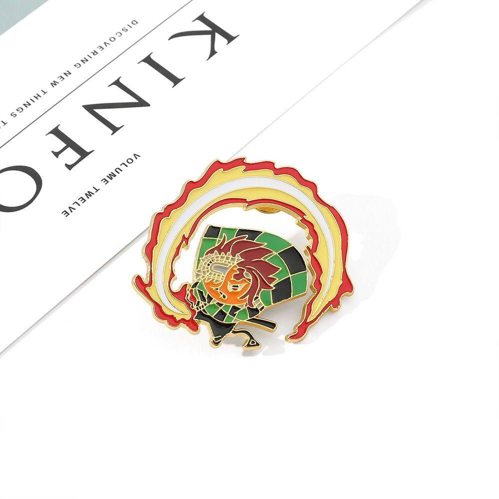 Ghim Cài Áo Kim Loại Tráng Men Phong Cách Hàn Quốc Dễ Thương Dành Cho Học Sinh Nữ