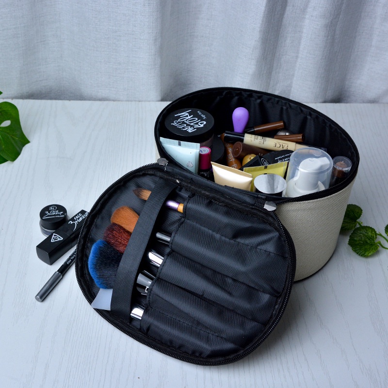 Túi Đựng Mỹ Phẩm Sức Chứa Lớn Phong Cách Hàn Quốc Ốp