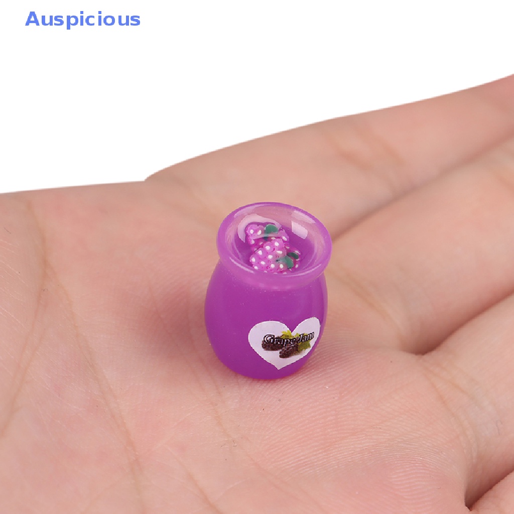 Bộ 6 Hũ Đựng Mứt Trái Cây 1: 12 Trang Trí Nhà Búp Bê