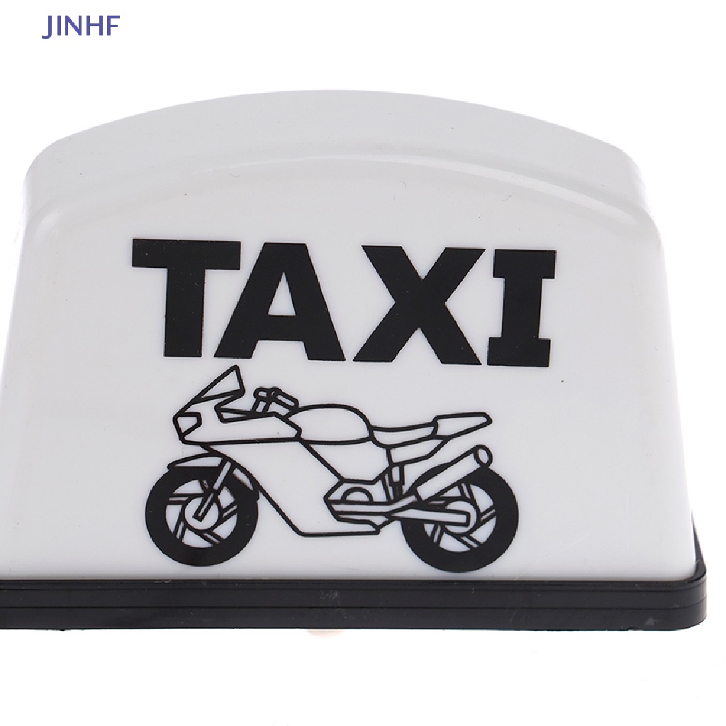 Bảng Đèn LED Cảnh Báo Chữ Taxi Trang Trí Xe Mô Tô JINHF