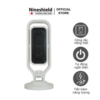 [Freeship] Máy Sưởi Gốm Ceramic Inverter Nineshield NS06SG Quạt Sưởi Thông Minh Công Suất 2500W - Bảo hành 1 năm