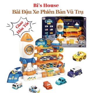 Bãi đỗ xe 3 tầng gấu phi hành gia - phiên bản mới nhất