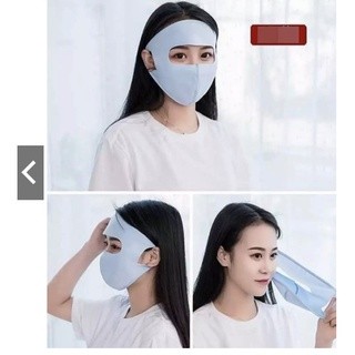 Combo 2 Khẩu Trang Ninja Chống Nắng Toàn Diện tặng kèm móc khoá