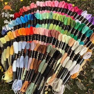 Set 100 Màu Chỉ Thêu Airo