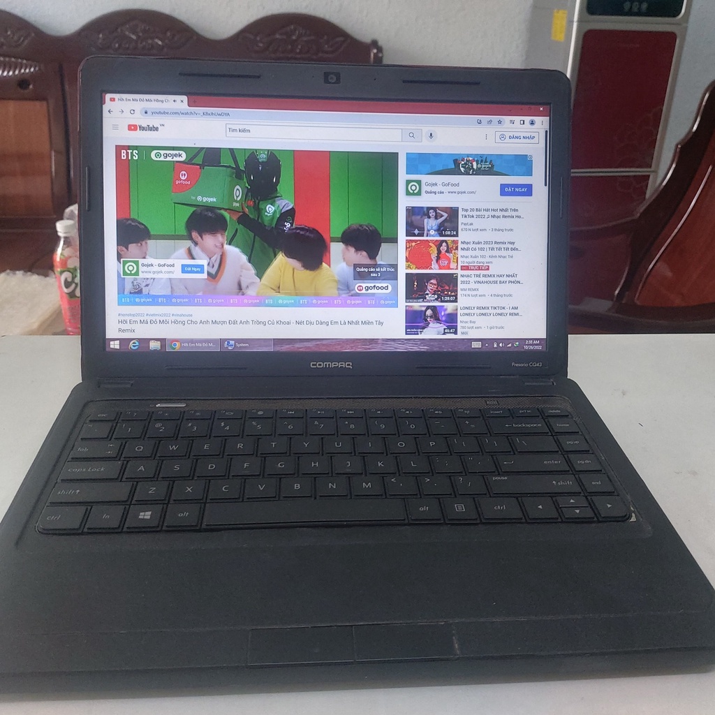 Laptop HP compaq CQ43 core i5 2th ram 4G ổ cứng 500G HDD đầy đủ phụ kiện