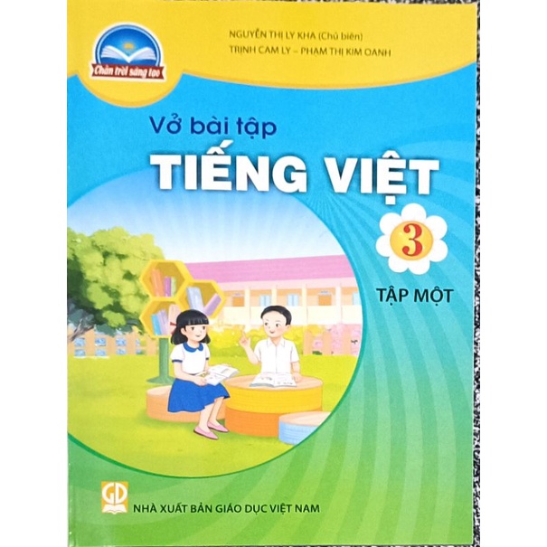 bài tập Tiếng Việt lớp 3 tập 1 và bút chì 2b