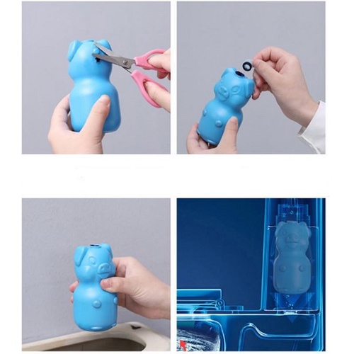 Lọ thả bổn cầu chú heo - Khử mùi hôi, Diệt tận gốc vi khuẩn, Tẩy sạch vết bám bẩn mang lại cảm giác thoải mái, hiệu quả