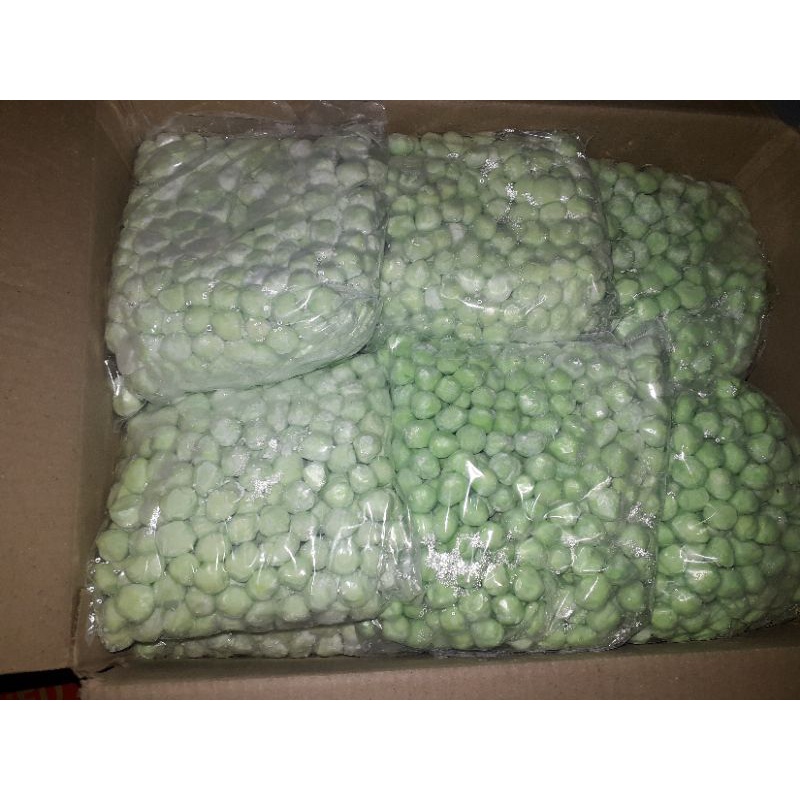 Trân châu dừa màu xanh 1kg