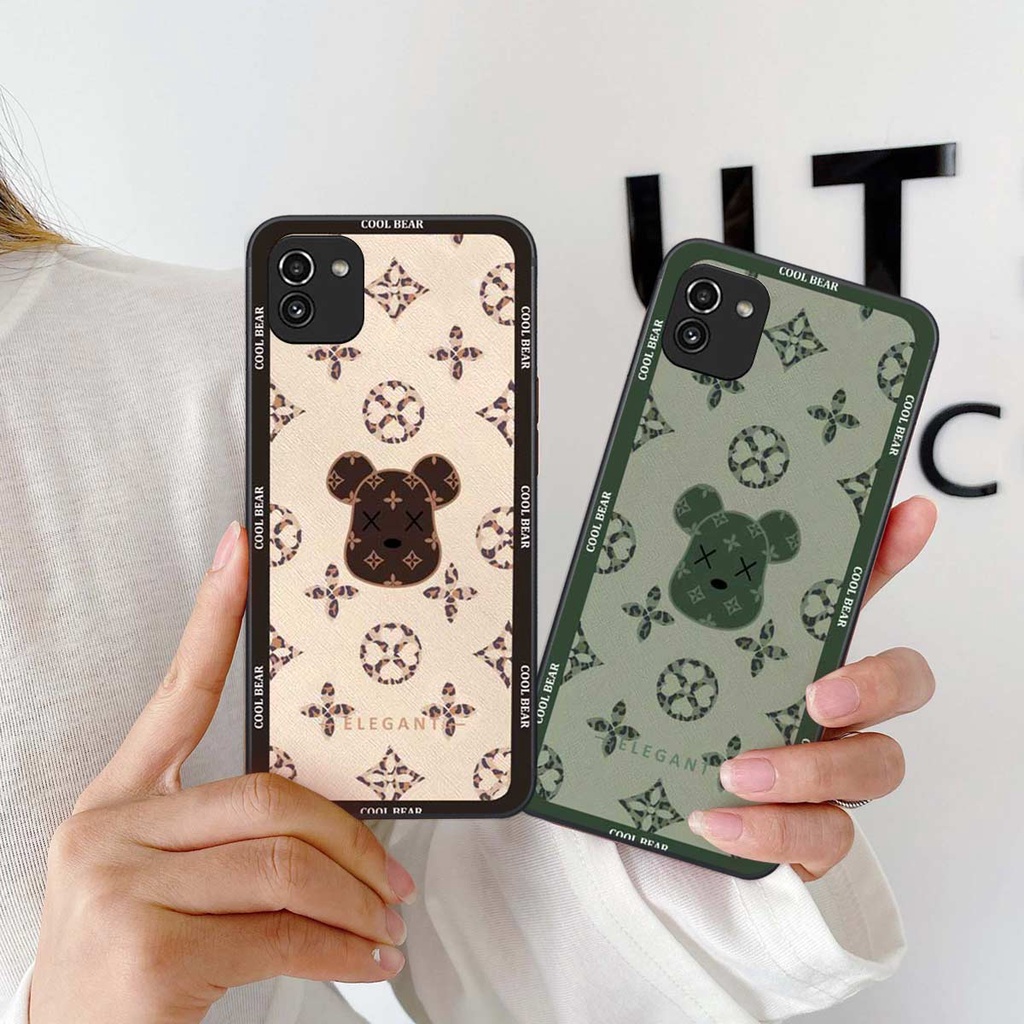 Ốp lưng điện thoại Samsung A03 fendy, búp bơ rì, kaws thời trang, vỏ ốp thời trang rẻ đẹp