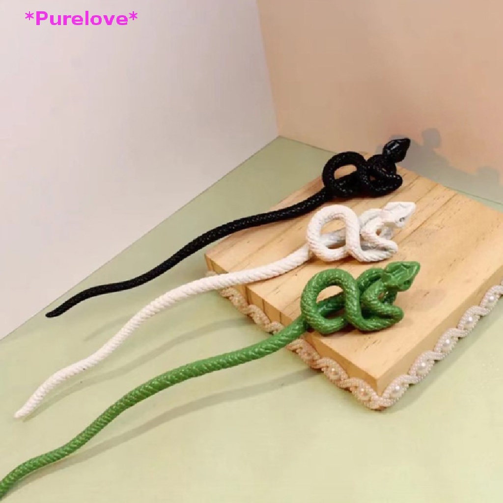 Trâm Cài Tóc Hình Rắn Phong Cách Trung Hoa Cổ Điển Kèm Hộp Đựng Mới