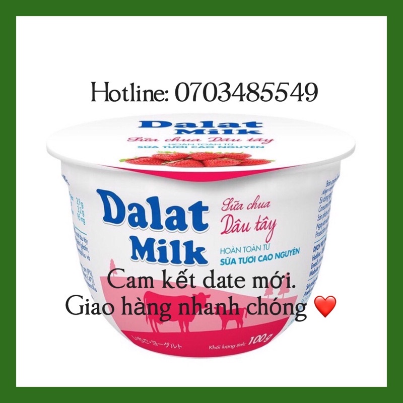 Sữa Chua Dâu Tây 100gr