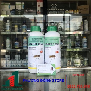 Ginger 10SC - Thuốc diệt muỗi giá rẻ (1 lít)