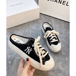 Giày sục ny vải thể thao đế độn 4cm