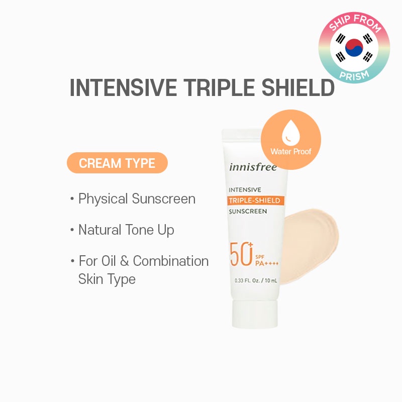 Innisfree Sunscreen Mini Series from PRISM #2