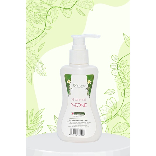 Dung Dịch Vệ Sinh Phụ Nữ Yzone Bimore Sạch Sâu An Toàn Lành Tính 100ml