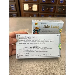 Hắc Long - Hộp Gồm 10 Gói