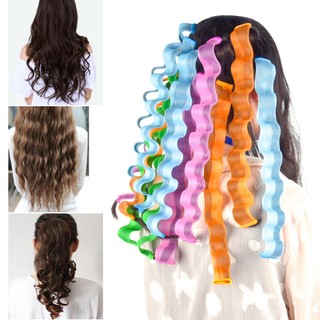 Bộ 12 lô uốn tóc xoăn dài 30cm tạo kiểu tóc thời trang