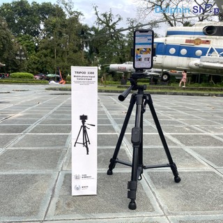 [Clip] Tripod 3388 Máy Ảnh, Điện Thoại Chụp Ảnh, Quay Video Từ Xa Qua Nút Remote Bluetooth