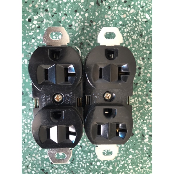 Ổ cắm đôi 3 chấu nội địa Nhật cho máy phát điện 15A/125v
