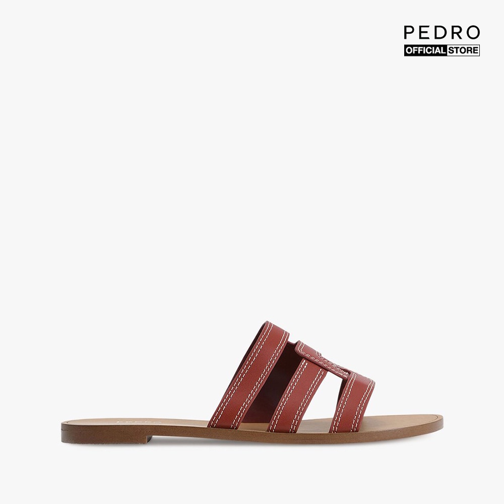 PEDRO - Giày sandal nữ quai ngang Abstract Casual PW1-65490152-51
