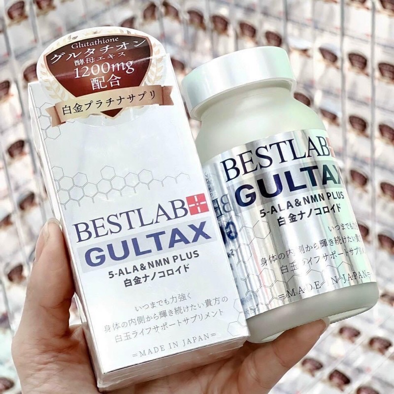 Viên uống BestLab Gultax TRẺ HOÁ, TRẮNG DA NHẬT BẢN