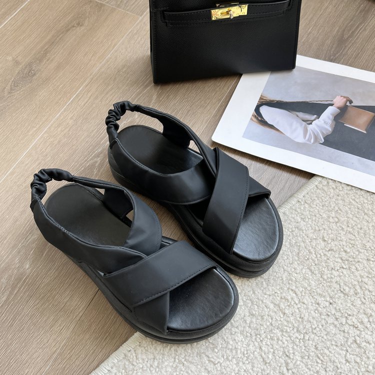 Sandal nữ quốc dân Hàn Quốc quai chéo cực hot mẫu mới 2022 - Giày dép quai hậu nữ đi làm, đi học trẻ trung - PinkOri