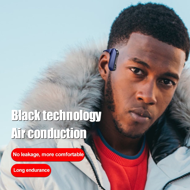 Dẫn Truyền Xương Bluetooth Tai Nghe Giảm Tiếng Ồn Thể Thao Chống Nước Không Dây Tai Nghe Nhét Tai Có Mic Móc Tai Tai Nghe Tai Nghe Nhét Tai