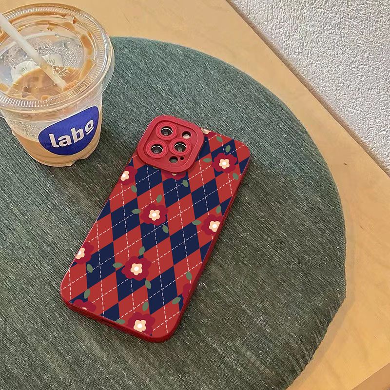 Ốp Điện Thoại Silicon Chống Sốc Phong Cách Nhật Hàn Cho Iphone 14 11 713 promax Xr8Plus 1412 xs XKT0