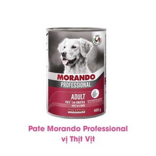 Pate Morando cho chó 7 vị thơm ngon 400gr