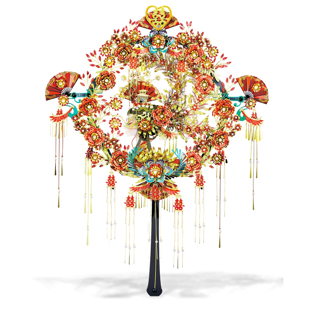 Bộ mô hình lắp ráp quạt 3D PIECECOOL bằng kim loại dùng làm quà tặng sinh nhật cho bạn gái