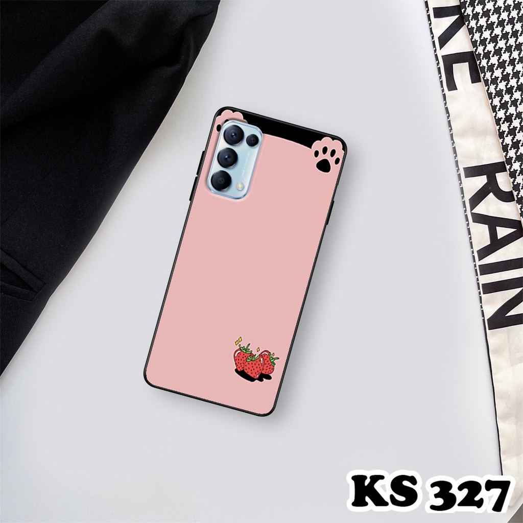 Ốp lưng Oppo Reno 5 - Reno 5 5G - Ốp in hình Tai thỏ - Chất liệu TPU cao cấp